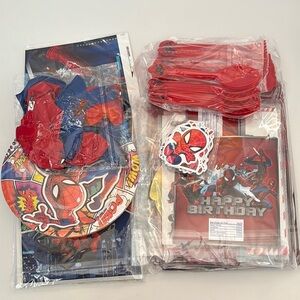 Spider Man Party Supplies 150 pieces